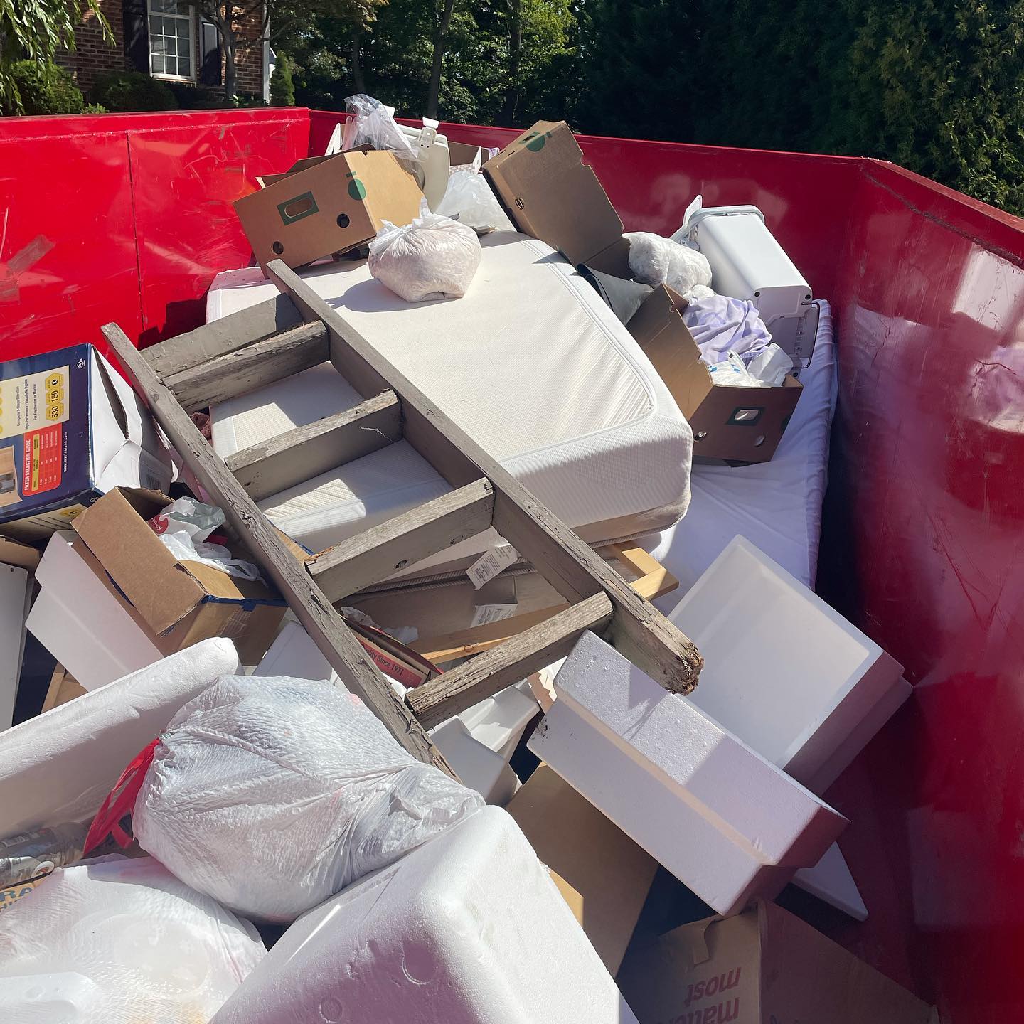 junk removal, cleanouts, dumpster rentals, land clearing, demolition, winchester, northern va, iron bull hauling