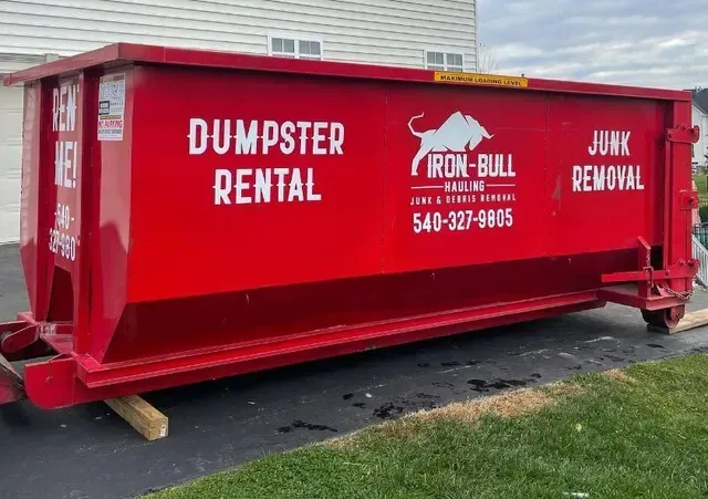 purcellville va dumpster rental 