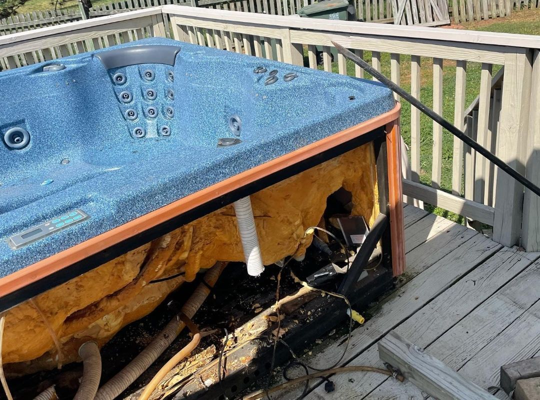 hot tub removal service