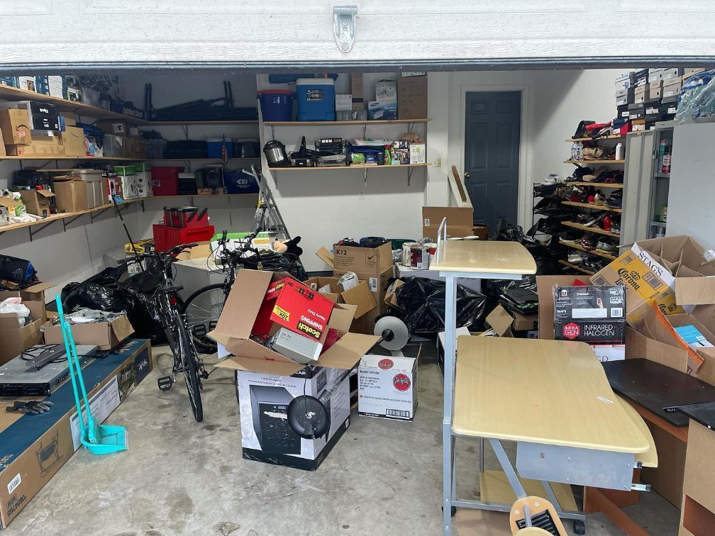 Garage Junk To be Removed by Iron Bull Hauling