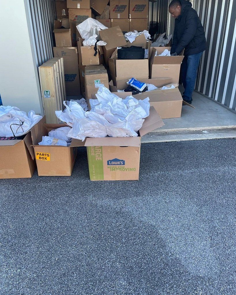 storage unit cleanout, junk removal, cleanouts, dumpster rentals, land clearing, demolition, winchester, northern va, iron bull hauling