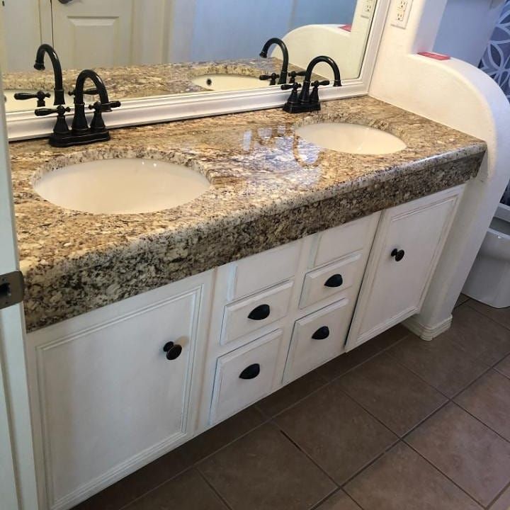 Marble Bathroom Sink Counter - Albuquerque, NM - Sandia Marble