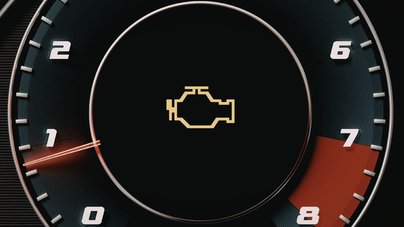 engine dash light is on