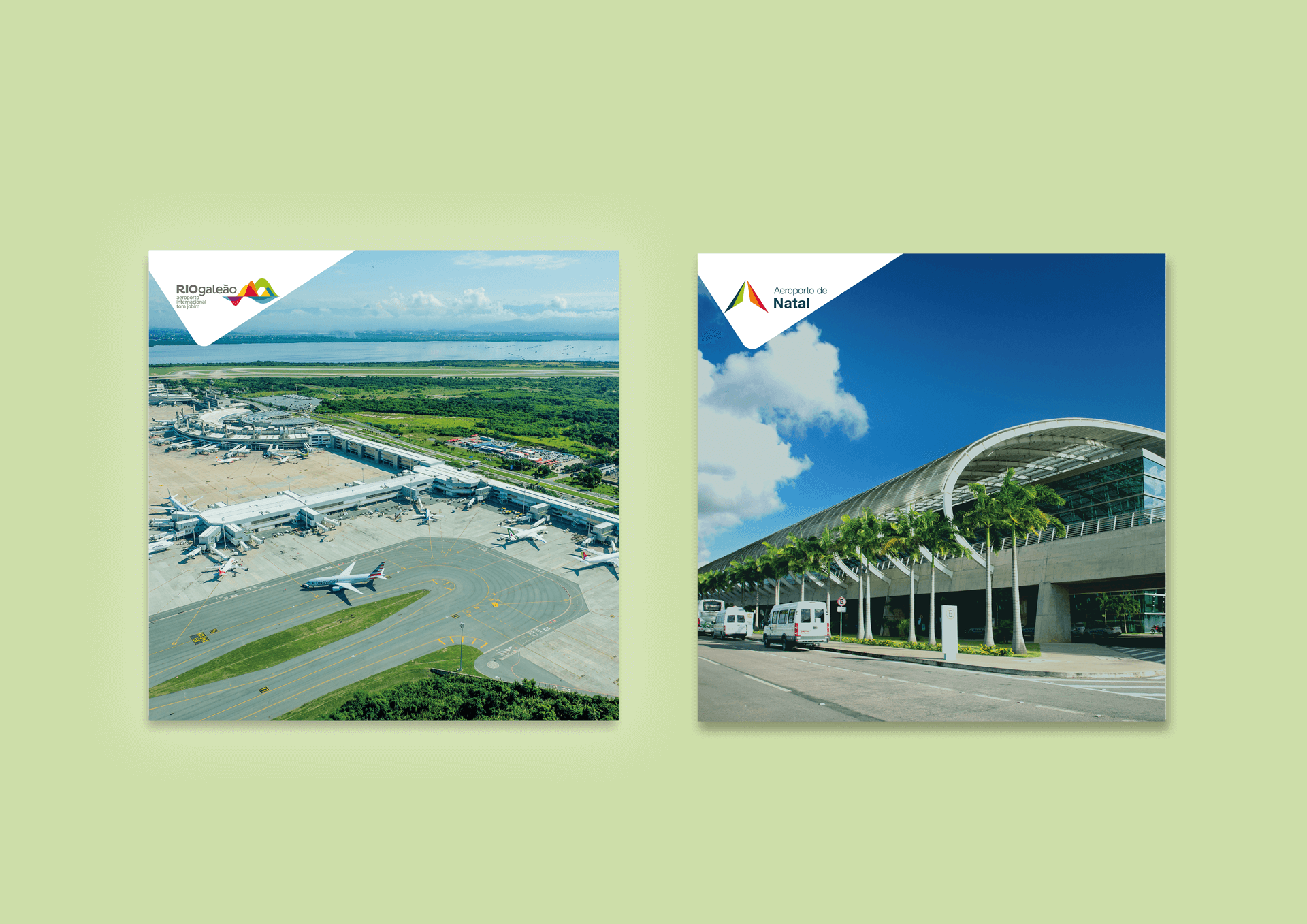 Rio Galeão e Aeroporto de Natal