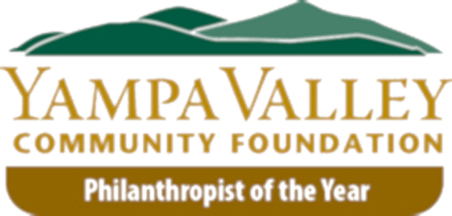 Yampa Valley Philanthropist of the Year Badge