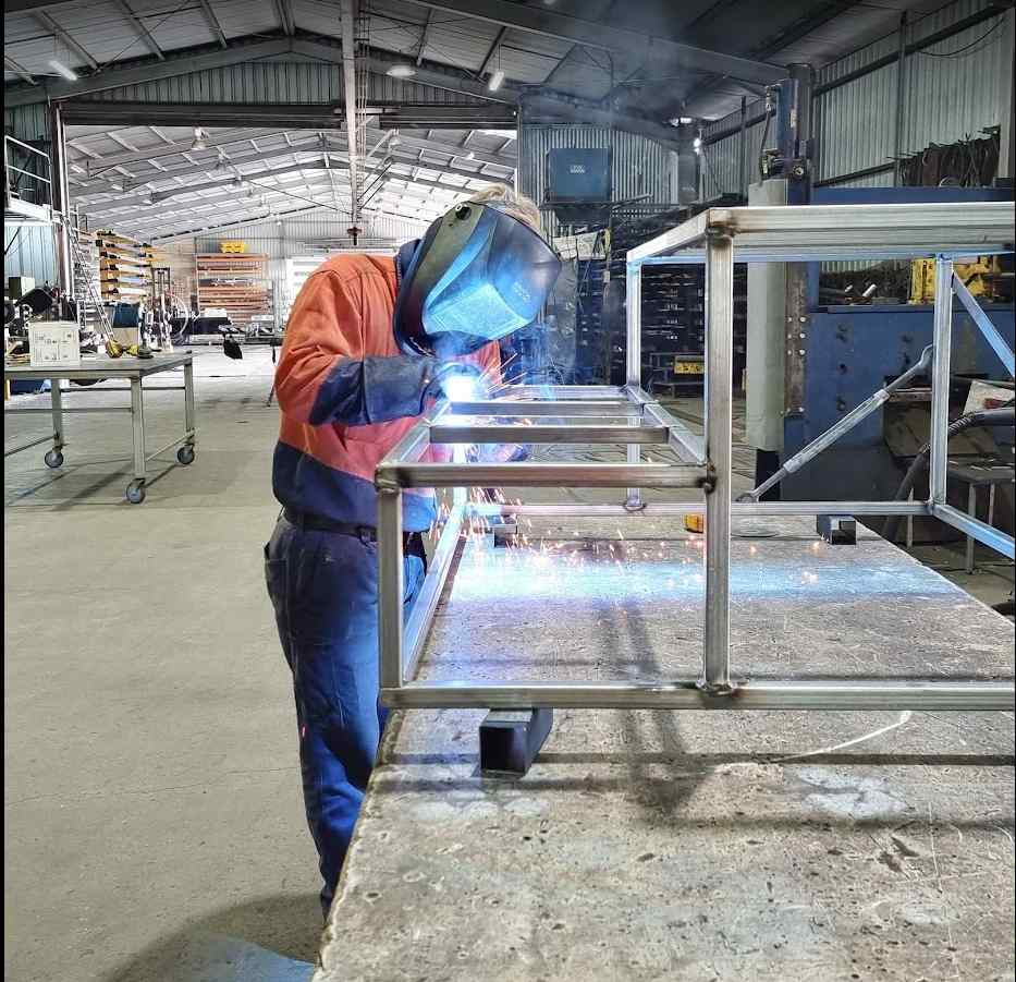Welding Custom Metal Frame - Metal Fabricators in Lismore, NSW
