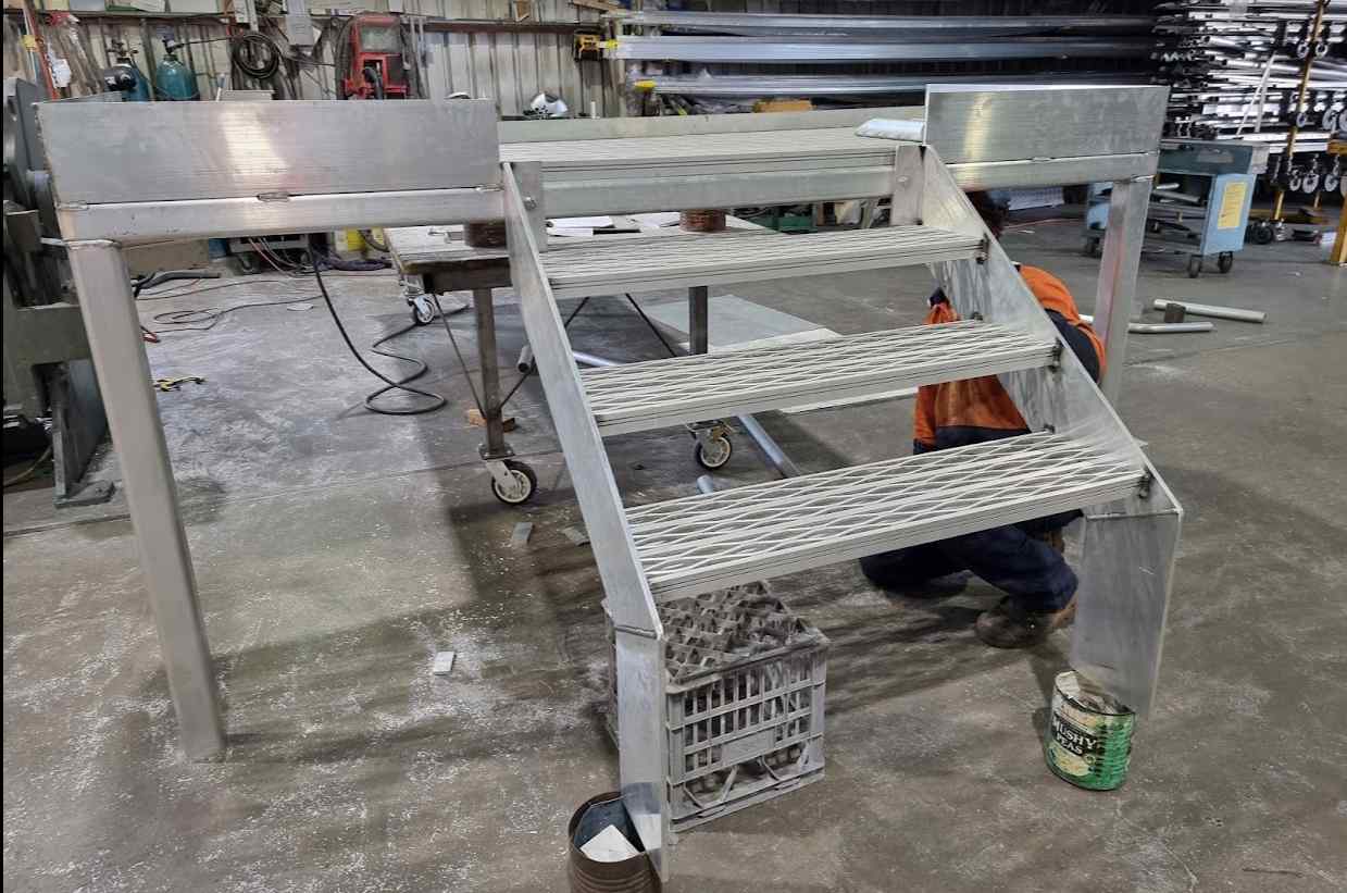 Custom Metal Stairs - Metal Fabricators in Lismore, NSW