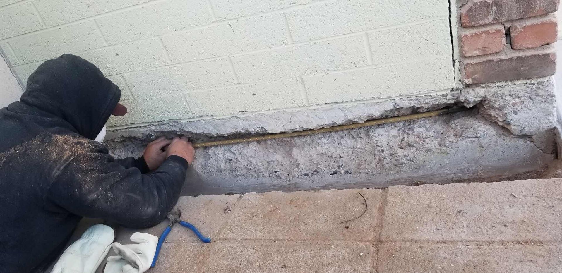 Stem Wall Repair Straight Line Construction & Ram Jack