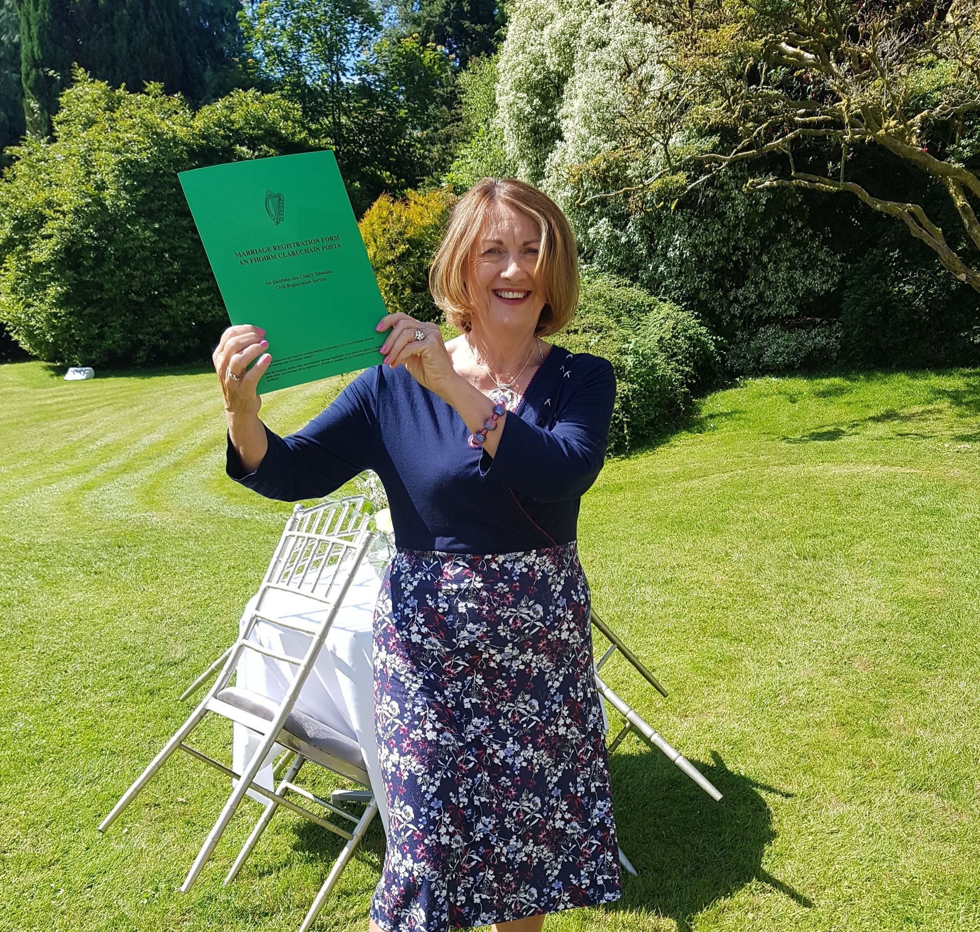 Maryborough House Douglas Cork wedding celebrant HSE registered solemniser 