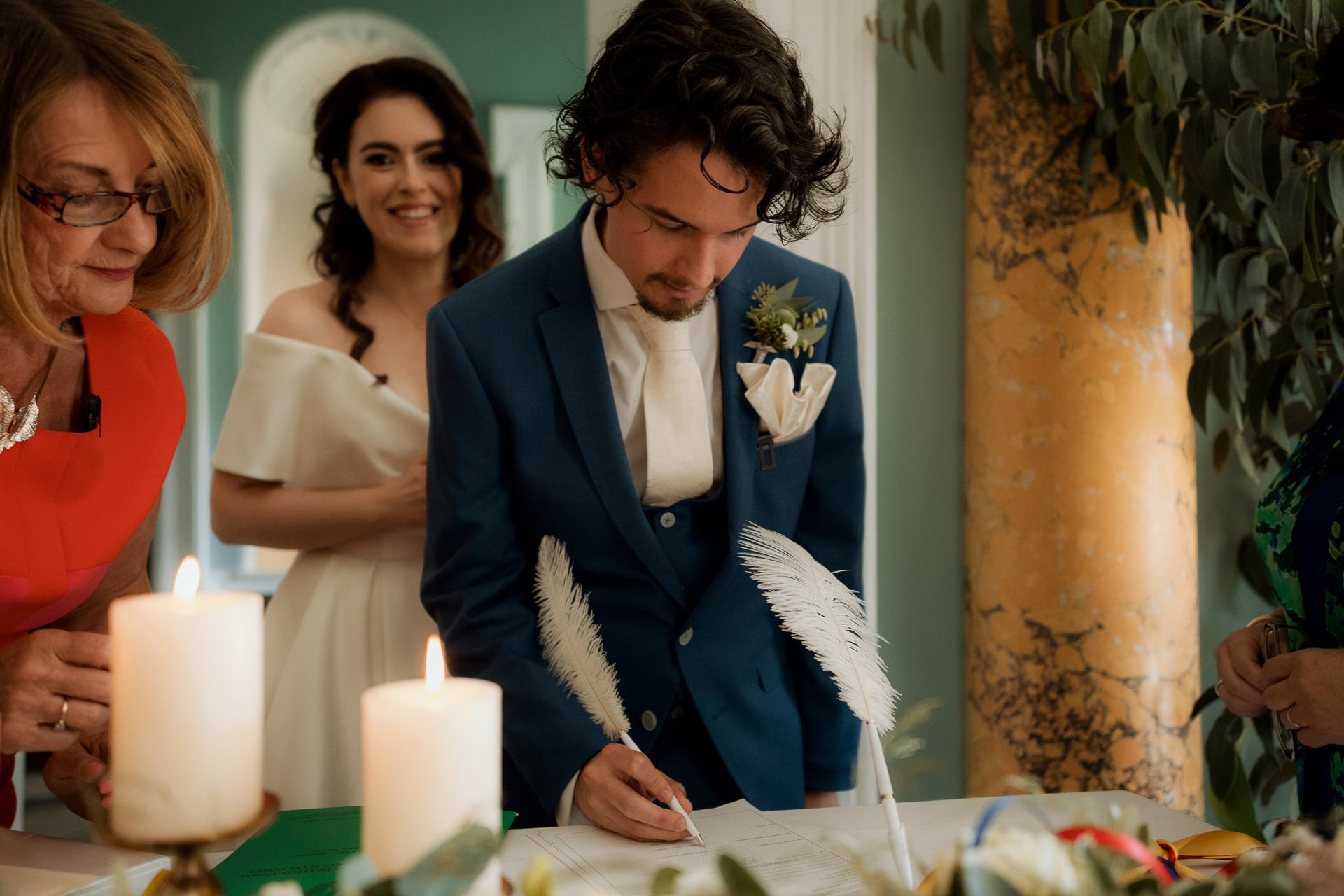 Fota House and Gardens wedding ceremony Cork golf Irish Open