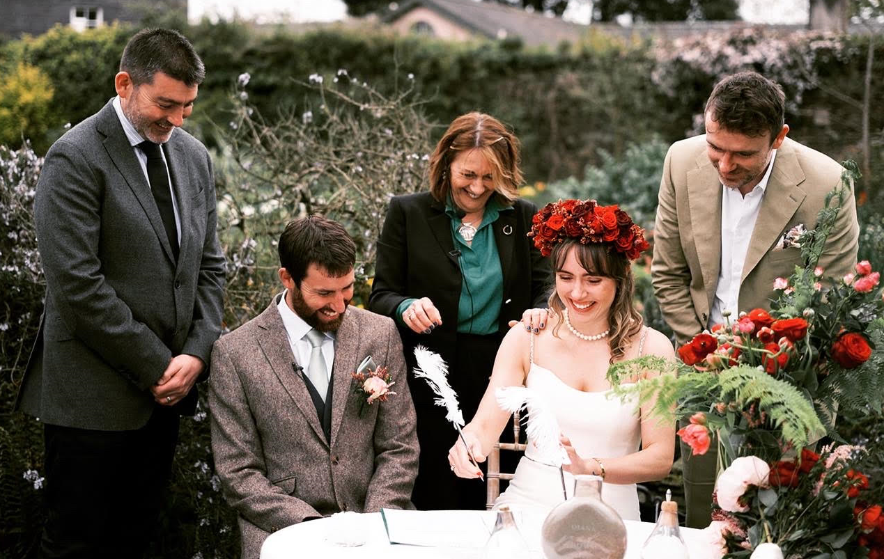 Ballymaloe House and Grain Store wedding walled garden