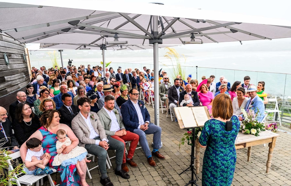 Dunmore House West Cork Clonakilty wedding ceremony celebrant in Cork