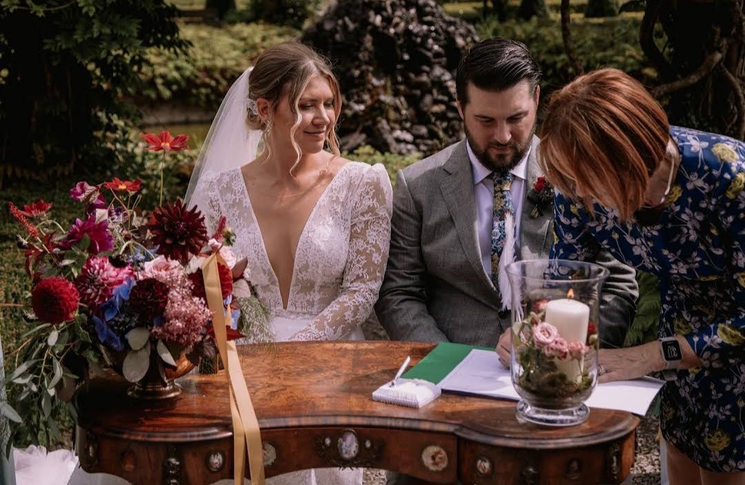 Bantry house wedding ceremony HSE register of celebrants