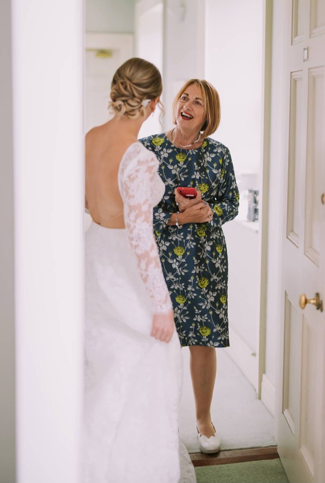 Bride ahead of a wedding ceremony