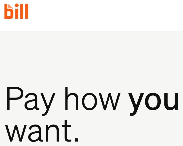 A white background with the words `` pay how you want '' on it.