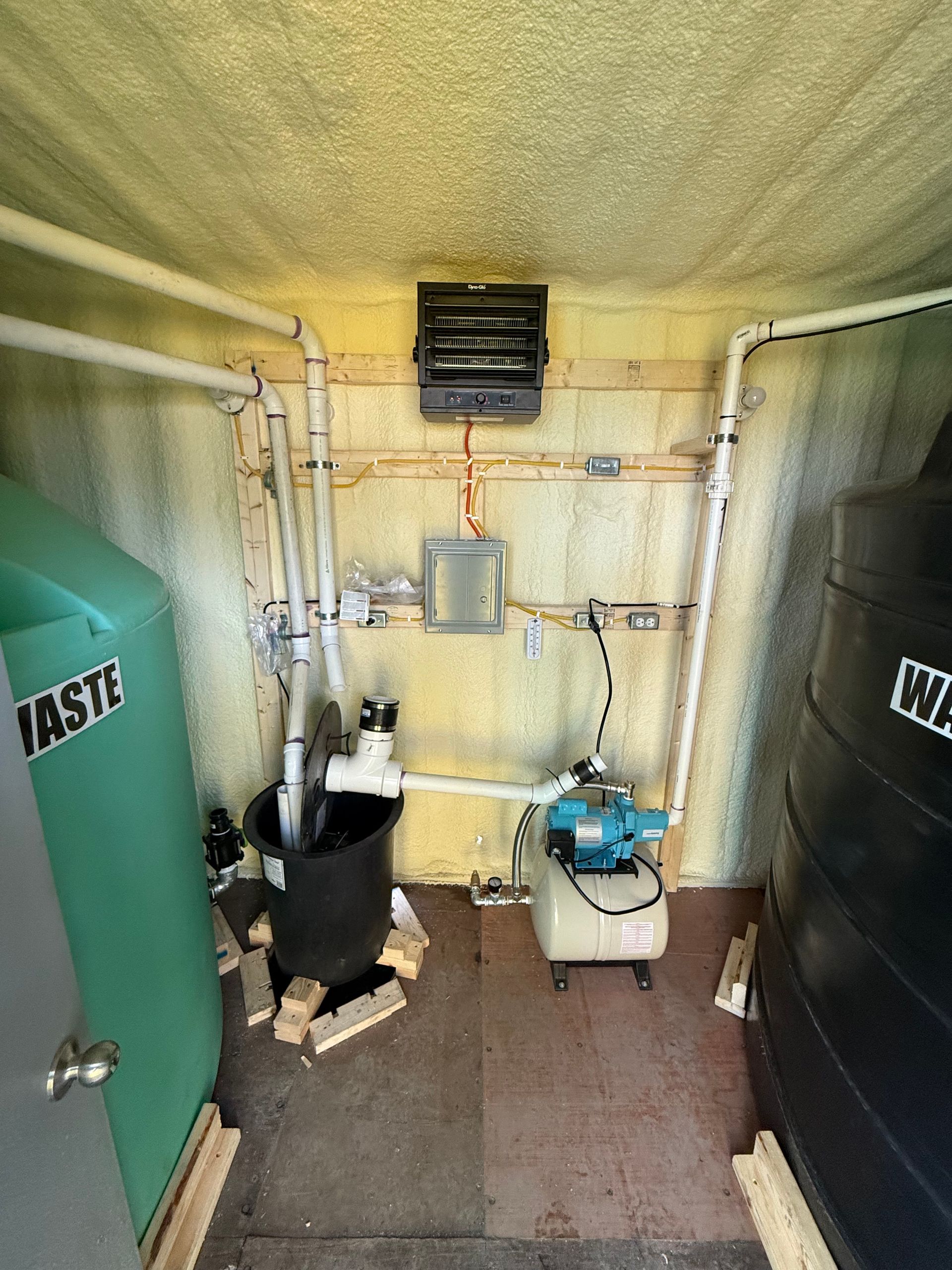 For bulk waste and water solutions on your jobsite, contact Anytime outhouse!