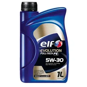 Blue Bottle of Elf Evolution 5w-30 Motor Oil — North Queensland Independant Fuel Services in Slade Point, QLD