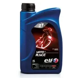 Blue Bottle of Elf Moto 2t Race Oil — North Queensland Independant Fuel Services in Slade Point, QLD