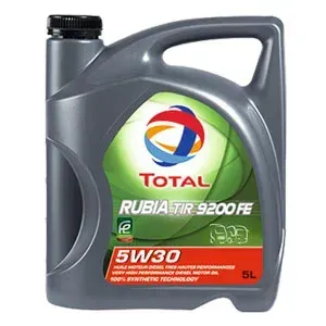 Total Rubia Tir 9200 Fe 5w30 Motor Oil Container — North Queensland Independant Fuel Services in Slade Point, QLD