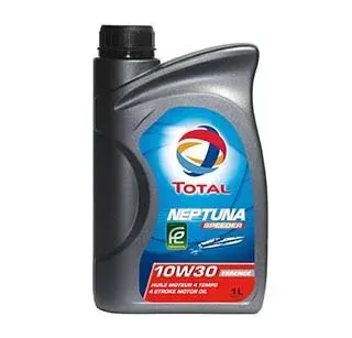 Bottle of Total Neptuna Speeder 10w30 4-stroke Motor Oil — North Queensland Independant Fuel Services in Slade Point, QLD