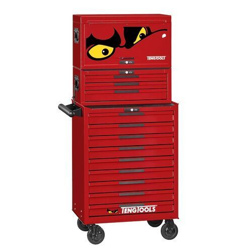 Red Tengtools Tool Cabinet — North Queensland Independant Fuel Services in Slade Point, QLD
