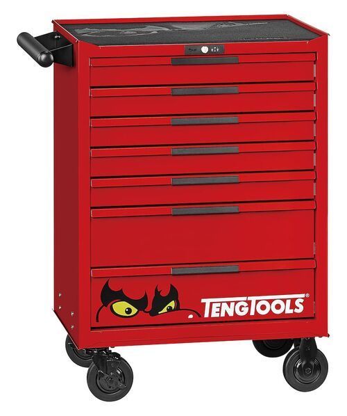 Red Tengtools Rolling Tool Chest — North Queensland Independant Fuel Services in Slade Point, QLD
