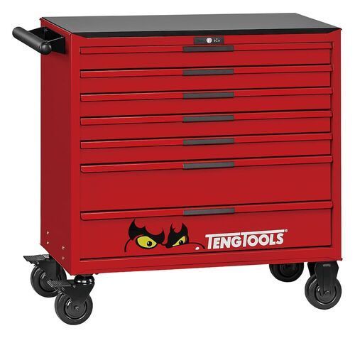Red Teng Tools Rolling Tool Cabinet — North Queensland Independant Fuel Services in Slade Point, QLD