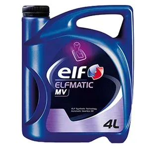 Blue 4-liter Bottle of Elfmatic Mv Automatic Oil — North Queensland Independant Fuel Services in Slade Point, QLD