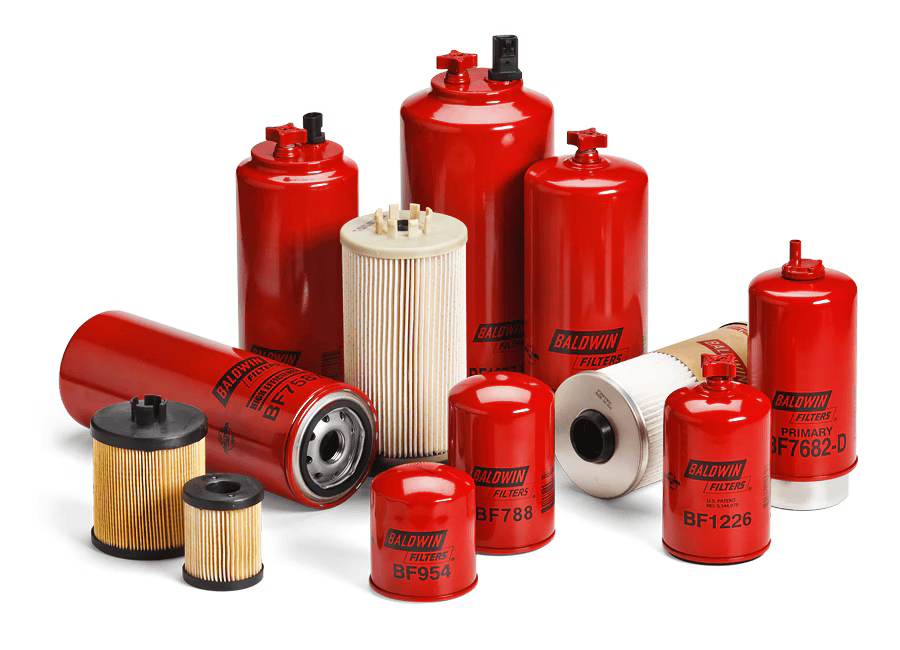 Oil Filter With Beige Pleated Filter — North Queensland Independant Fuel Services in Slade Point, QLD