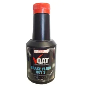 Bottle of Yqat Dot 3 Brake Fluid With a Red Cap — North Queensland Independant Fuel Services in Slade Point, QLD