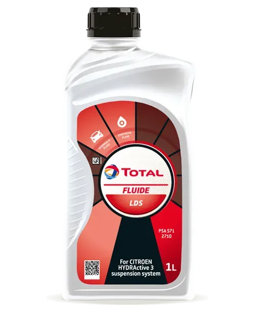 Bottle of Total Fluide Lds Hydraulic Suspension Fluid — North Queensland Independant Fuel Services in Slade Point, QLD