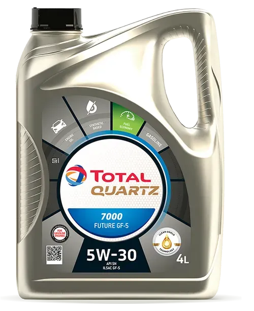 Total Quartz 7000 Future Gf-5 5w-30 Motor Oil — North Queensland Independant Fuel Services in Slade Point, QLD