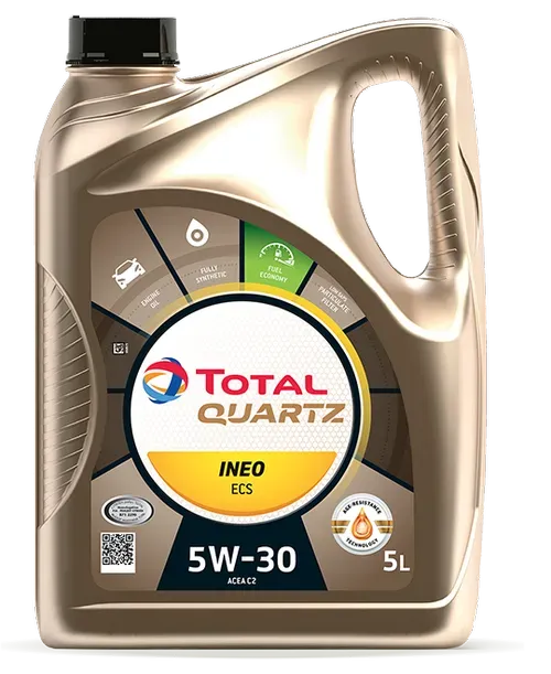 Total Quartz Ineo Ecs 5w-30 Motor Oil in a 5l Container — North Queensland Independant Fuel Services in Slade Point, QLD