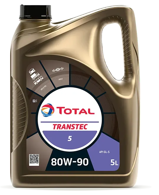 Total Transtec 5, 80w-90, 5l Bottle of Gear Oil — North Queensland Independant Fuel Services in Slade Point, QLD