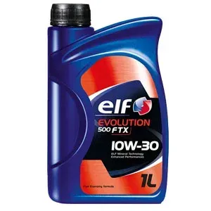 Blue Bottle of Elf Evolution 500 Ftx 10w-30 Motor Oil — North Queensland Independant Fuel Services in Slade Point, QLD
