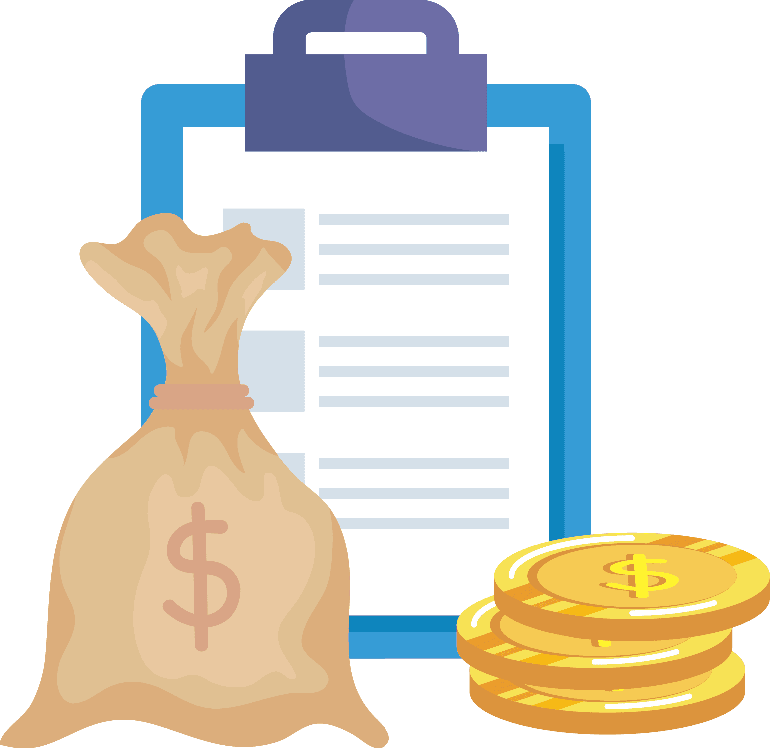 Checklist And Money Bag — Finance Broker In , NSW
