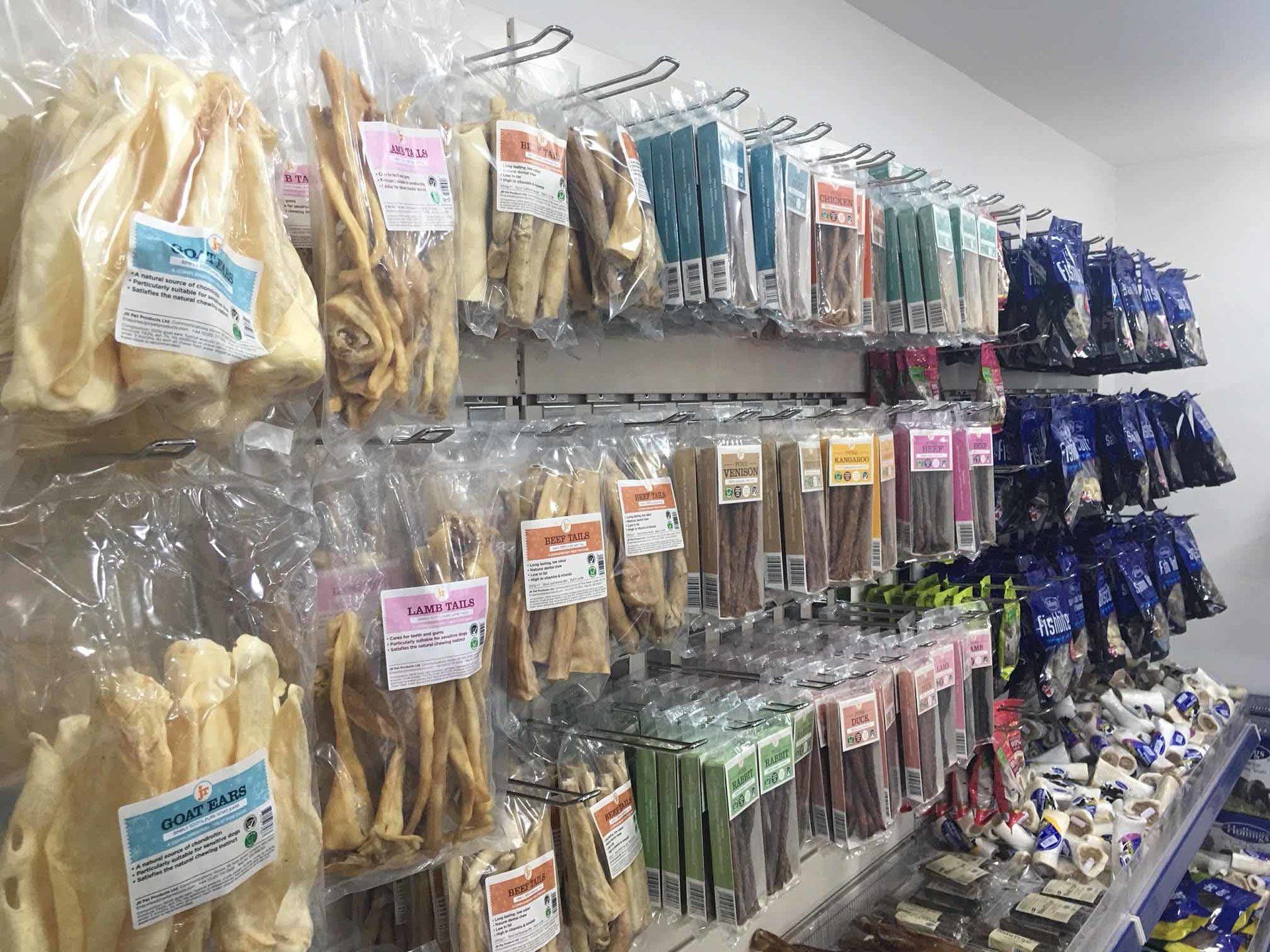 raw dog food and natural dog treats from barehams shop orsett, grays