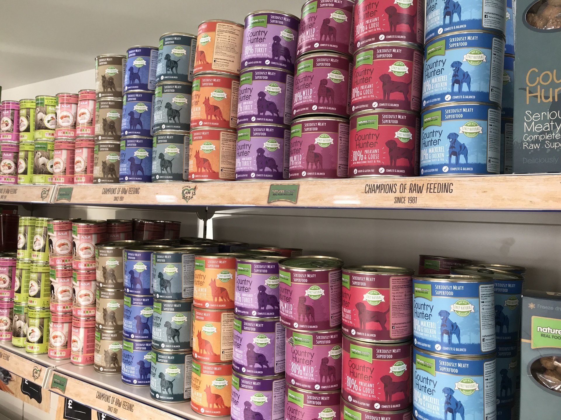 raw dog food and natural dog treats from barehams shop orsett, grays