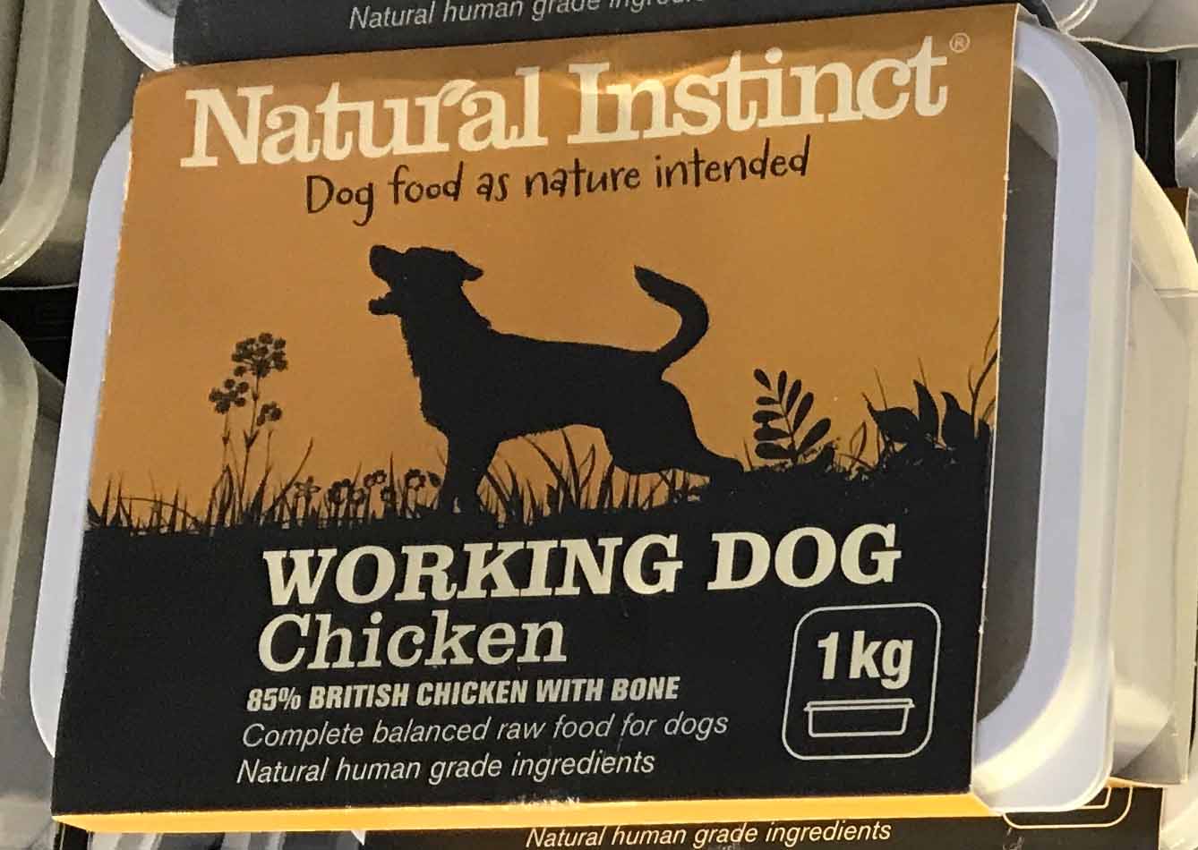 natural dog food and natural dog treats in Orsett, Grays, Essex