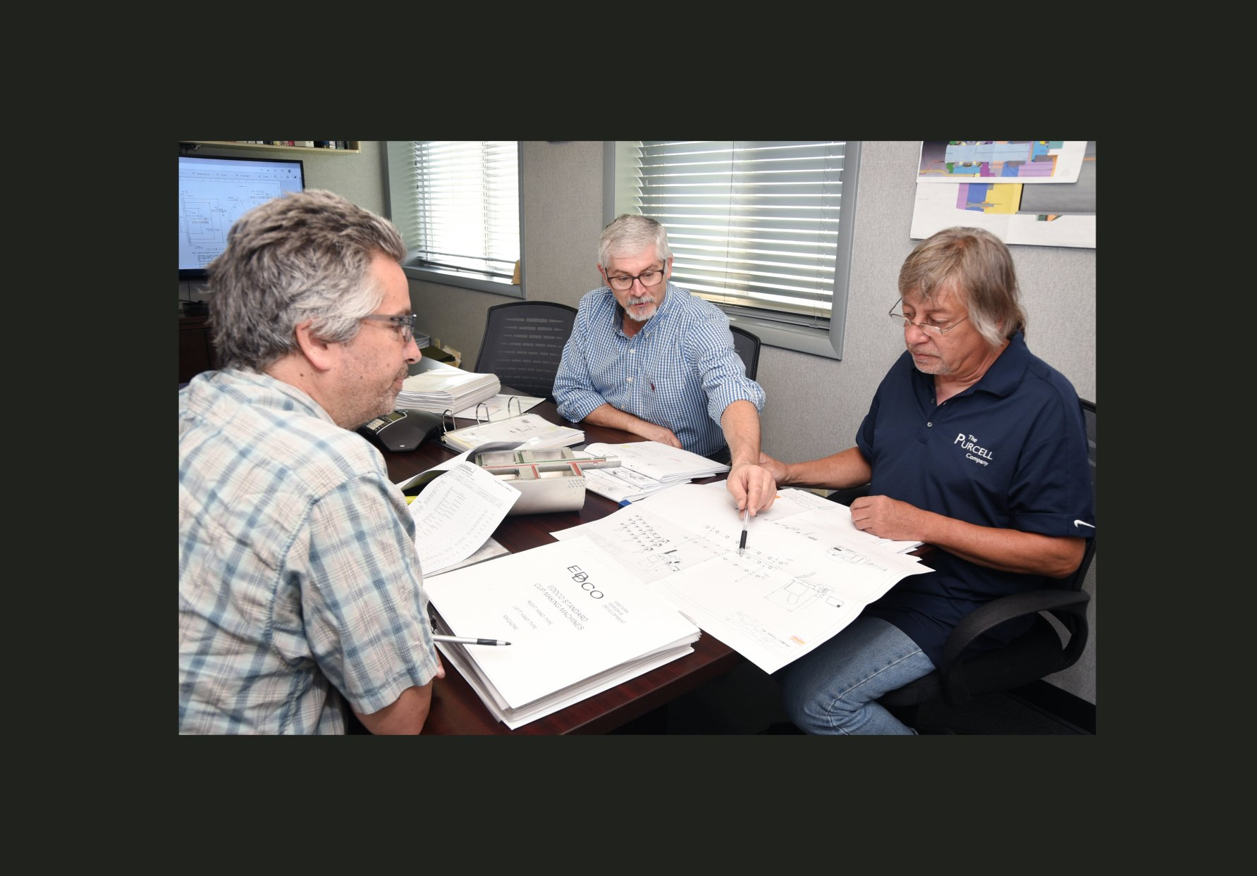 Three Men in Team MEeting