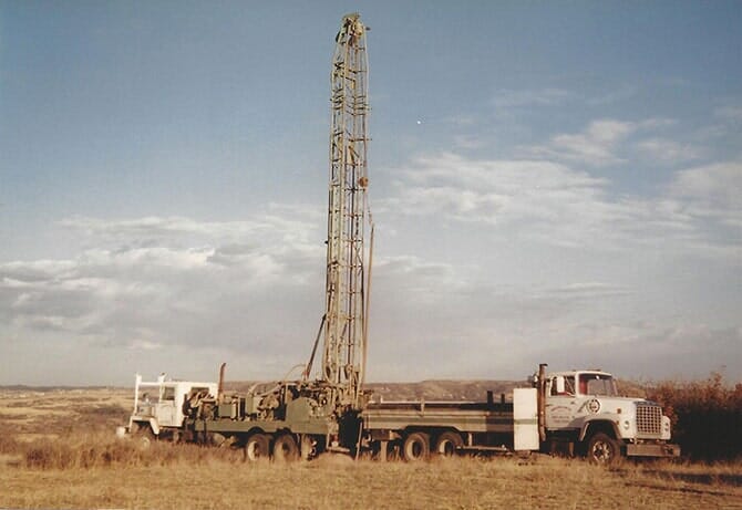 Water Well Installation — Water Well Service Truck in Castle Rock, CO