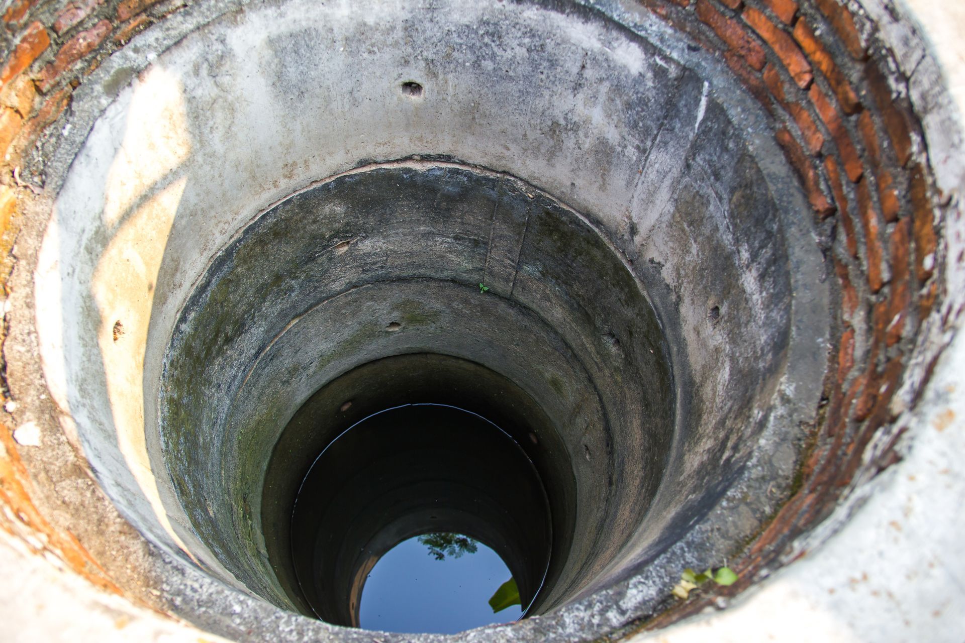 View of a water well showcasing water well abandonment best practices.