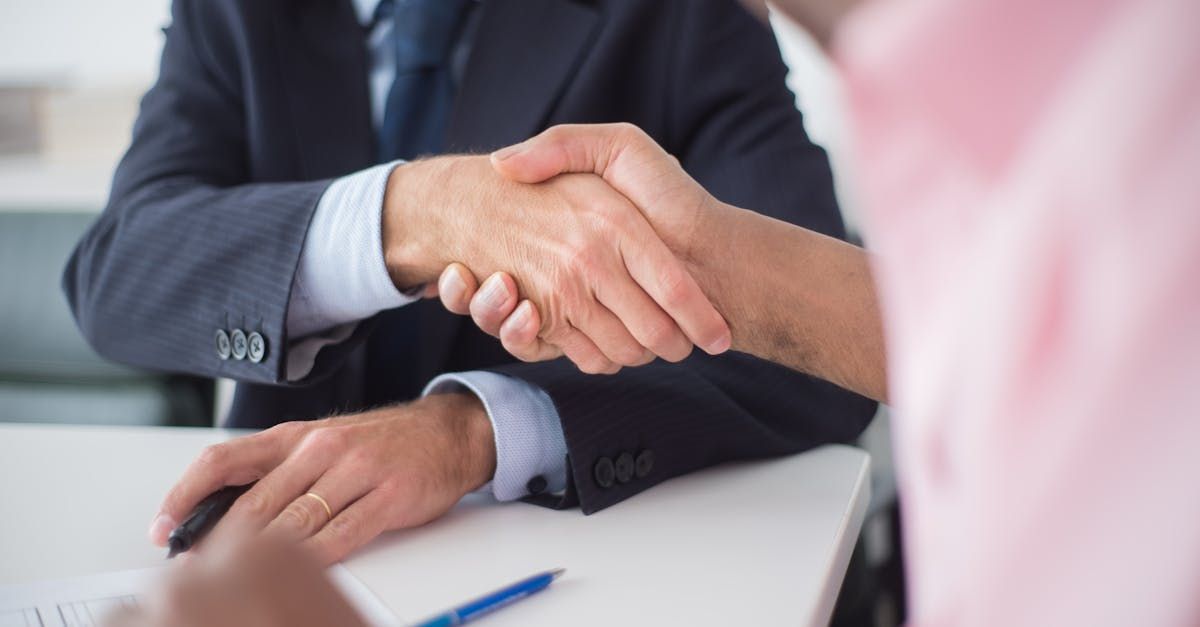 negotiating terms and conditions