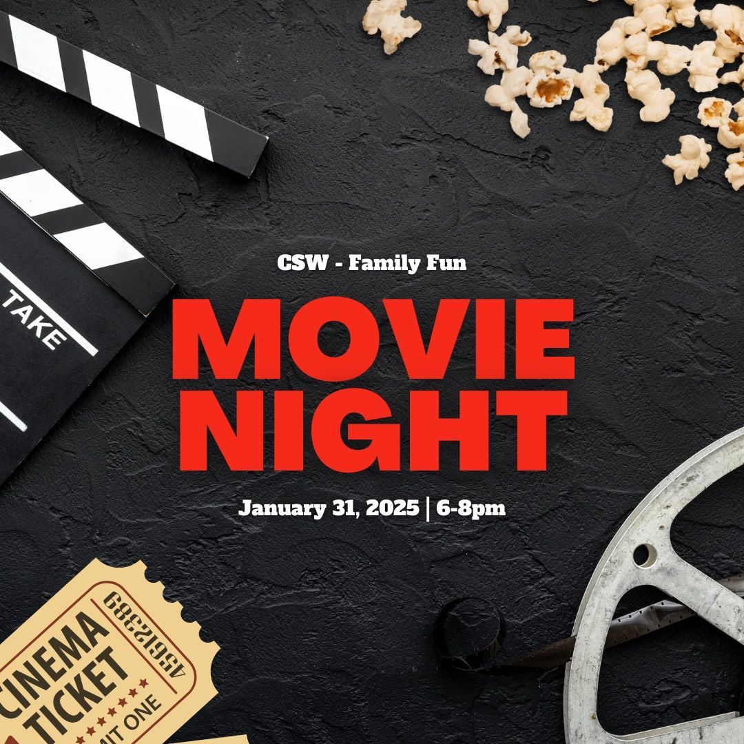 Movie Night Graphic