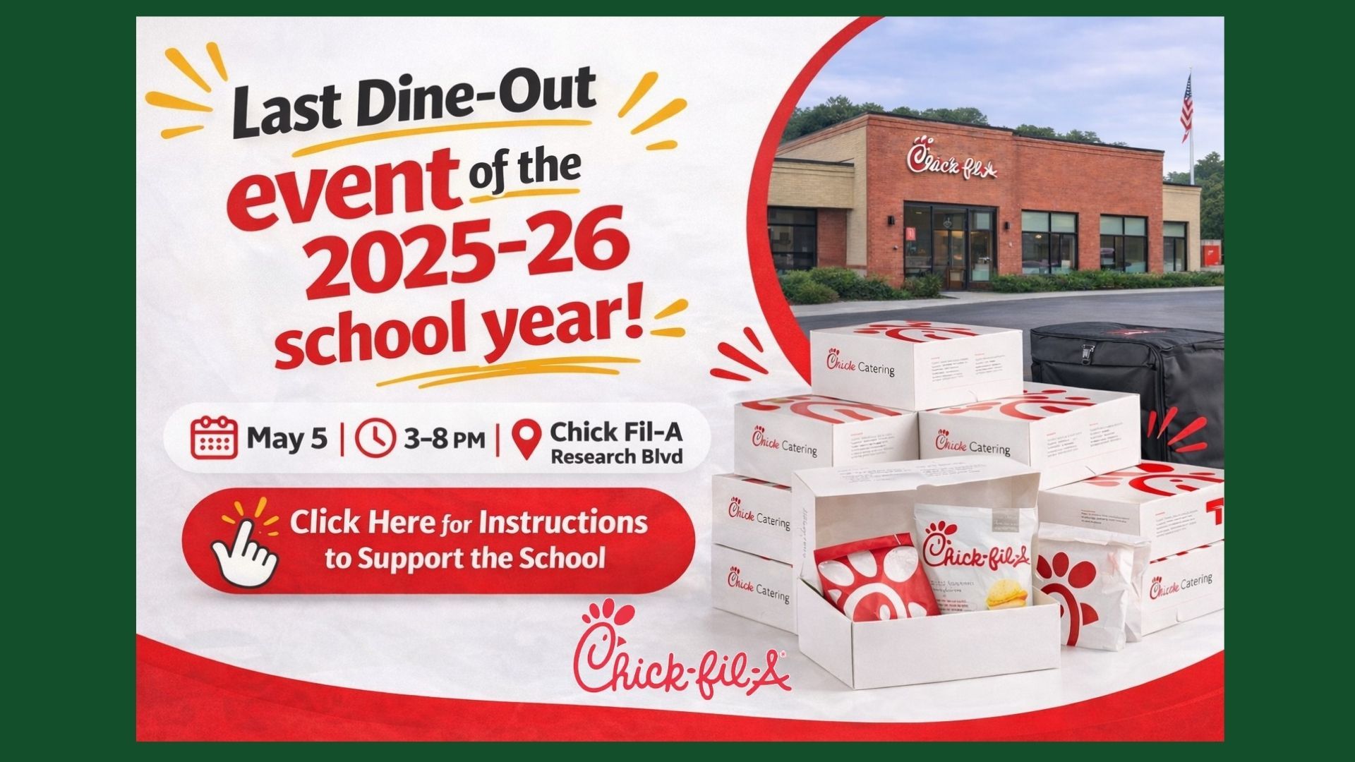 Chick Fil-A Dine Out