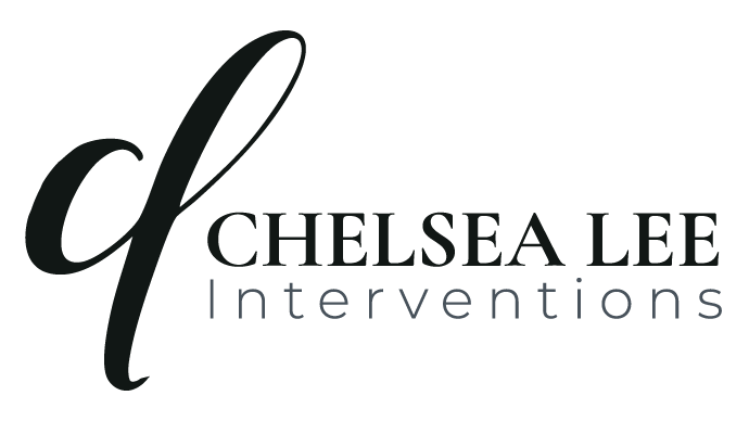 Logo for Chelsea Lee Interventions: a stylized 