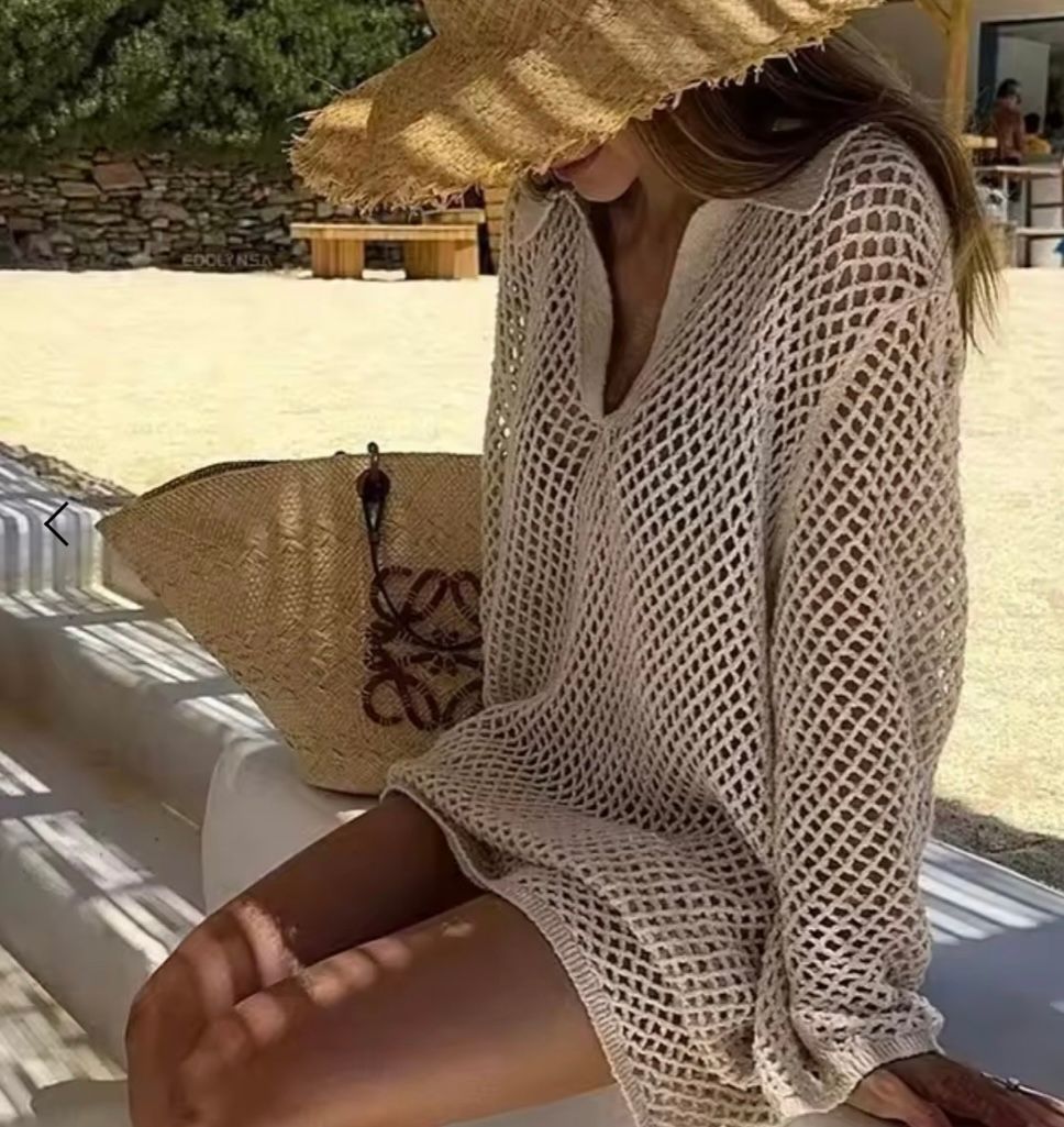 knit beach dress