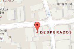 Directions to Desperados Restaurant & Bar