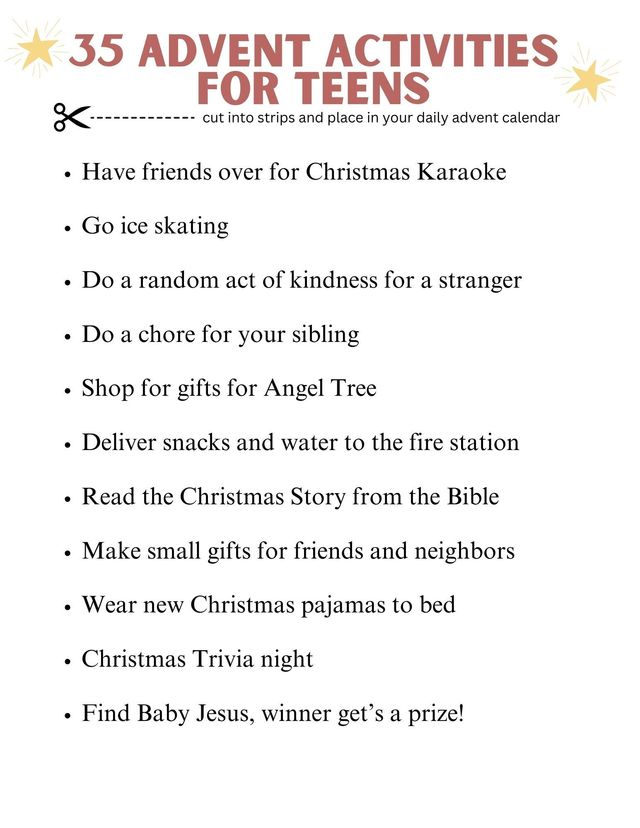 advent-activities-for-teens-under