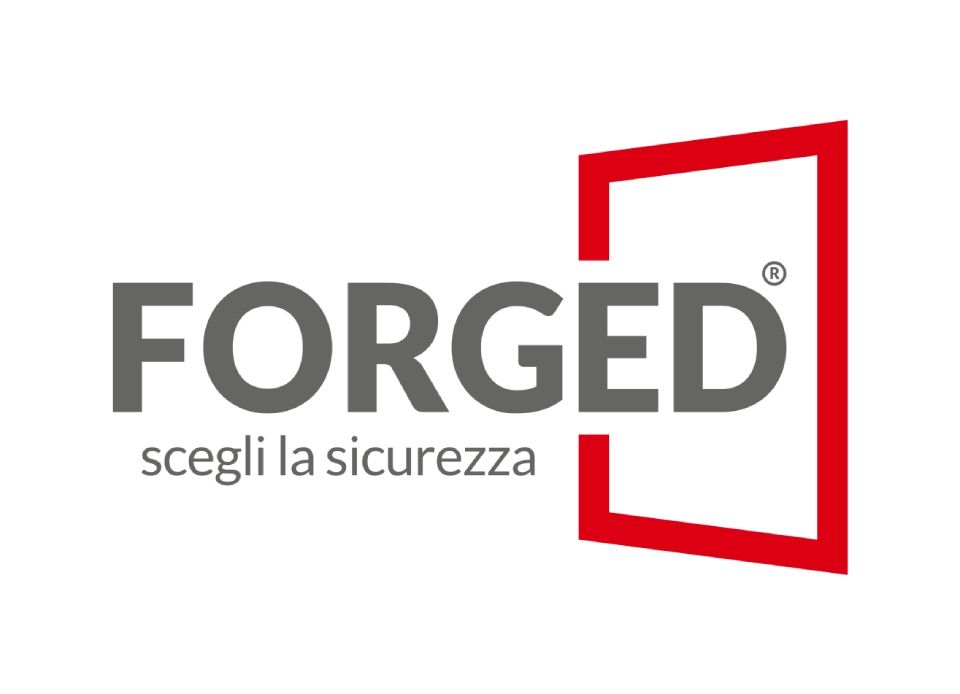Forged logo
